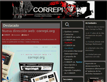 Tablet Screenshot of correpi.lahaine.org